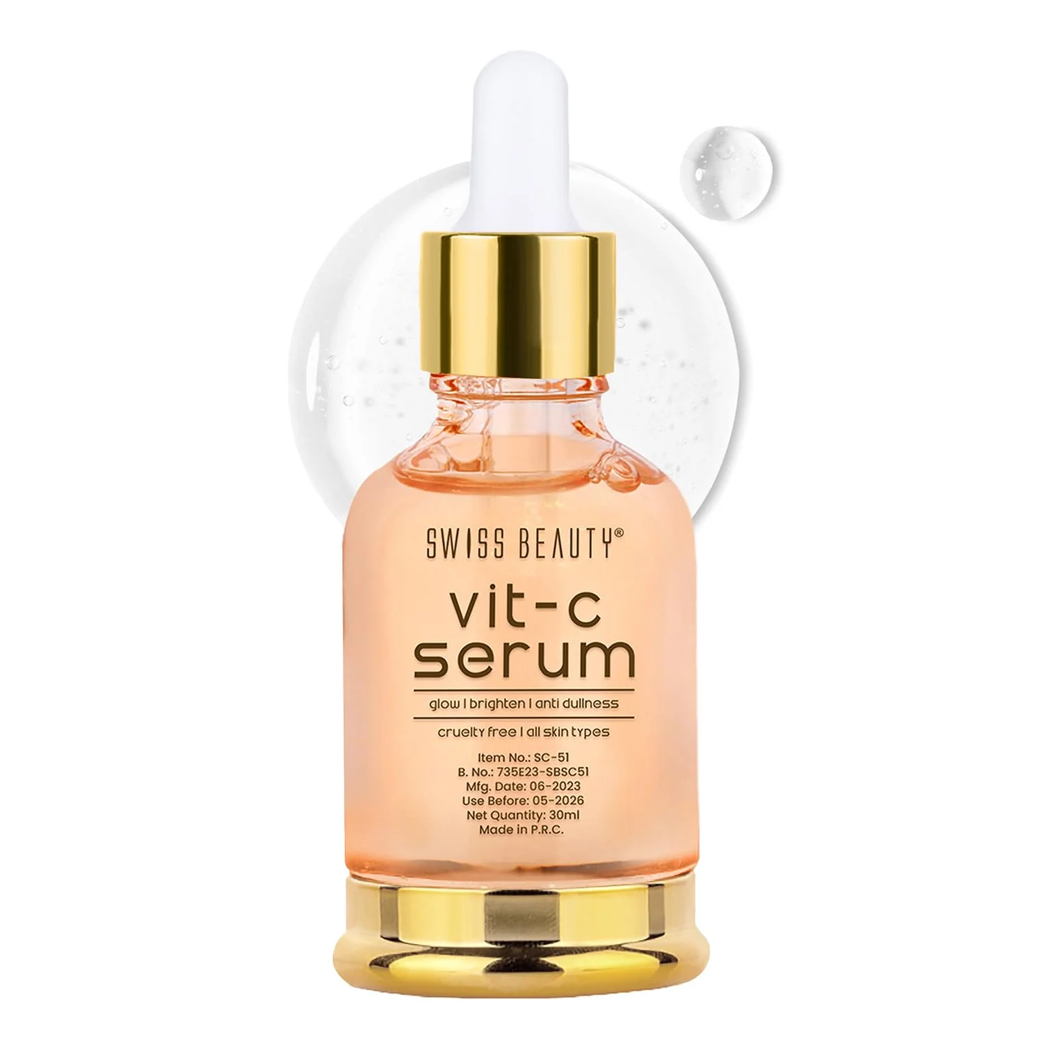 SWISS BEAUTY Vit C Serum with Hydrating Formula