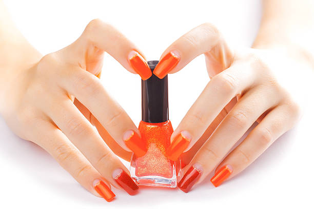 SN Color Queen Nail Polish – Bold Dark Orange Color with Long-Lasting Wear