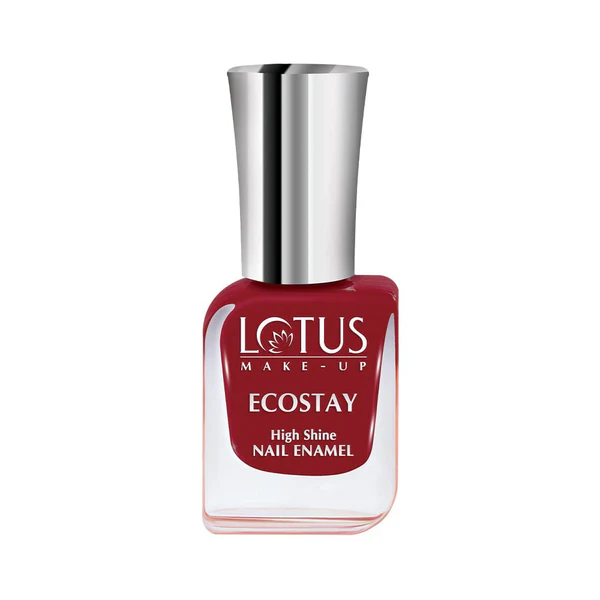Lotus Ecostay Nail Enamel – Maroon Love (10ml)