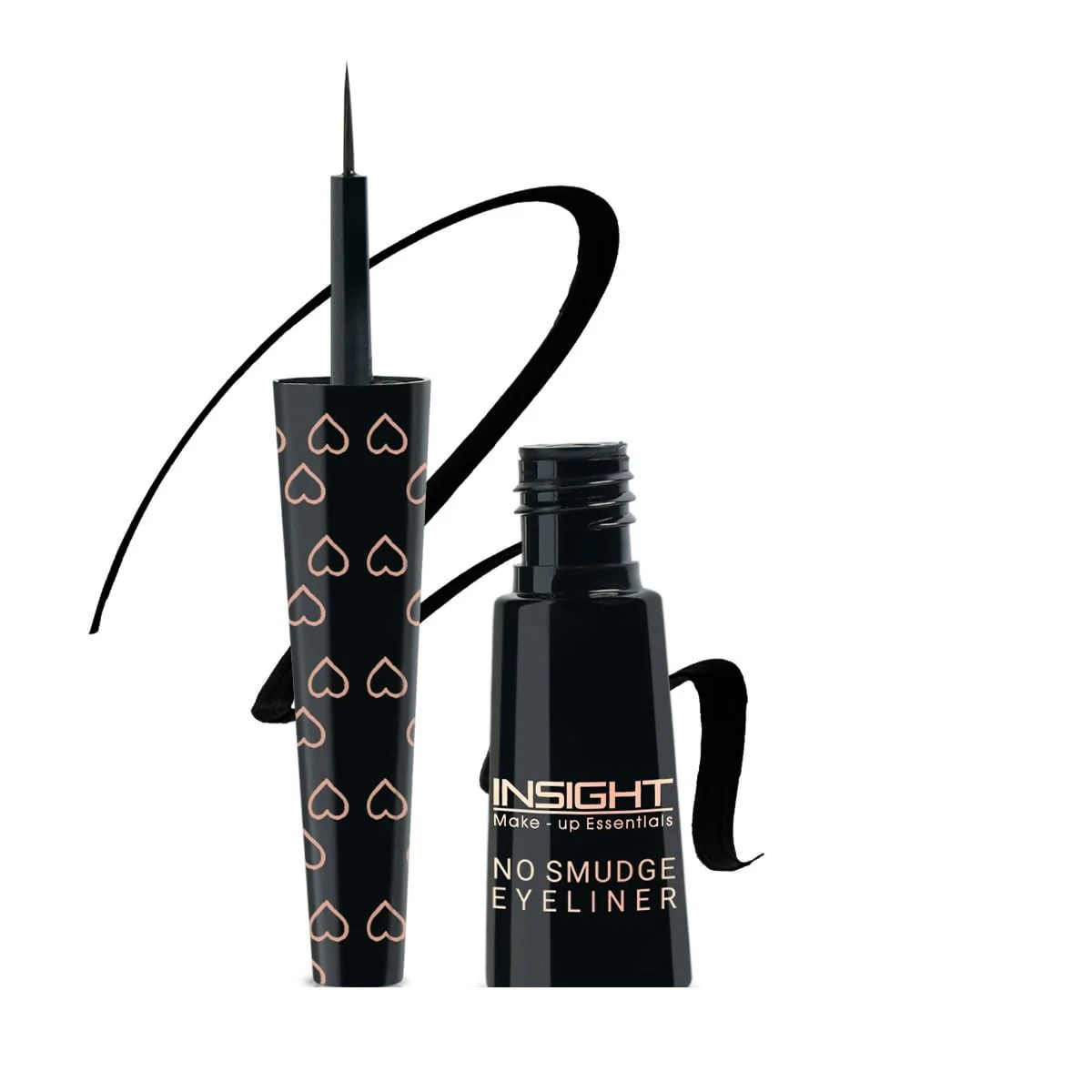 INSIGHT No Smudge Eyeliner Gel – Intense Matte, Waterproof & Long-Lasting